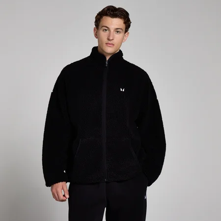 MP Men's Borg Full Zip - Black