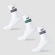 MP Stripe Retro Crew Sock (3 Pack) - Black/Dark Emerald/Dark Sapphire