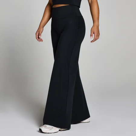 MP Women's Petite Tempo Wide Leg Trousers - Black
